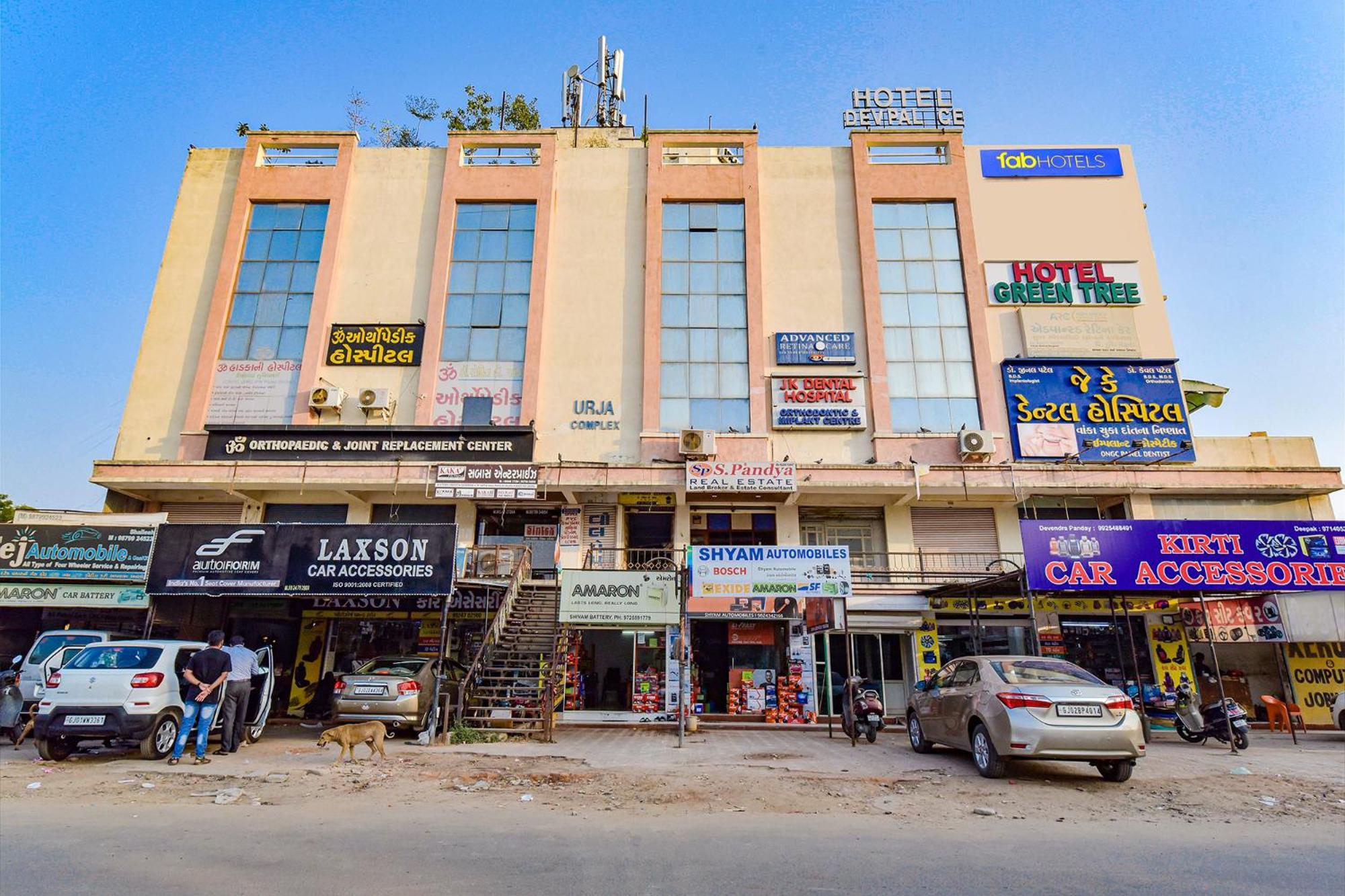 Hotel Green Tree Ahmedabad Exterior foto
